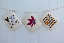 Load image into Gallery viewer, Peony Reusable Dishcloths - Single or Set of 3

