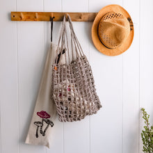 Load image into Gallery viewer, 100% Cotton Mushroom Baguette Bag

