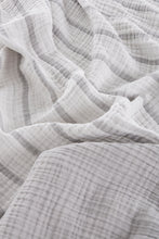 Load image into Gallery viewer, 4 Layer Muslin Blanket in Gray
