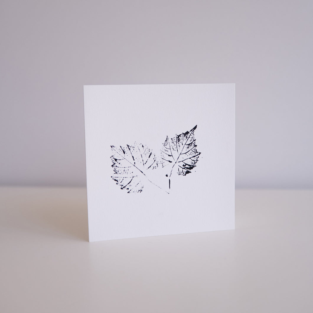 Original Hand-Printed Card #7