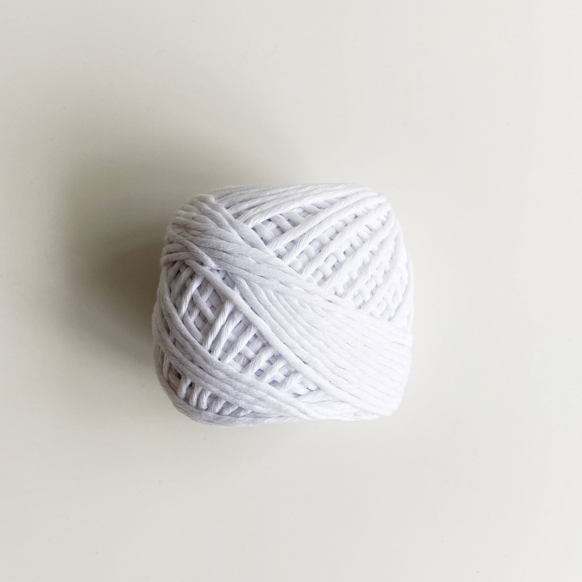 100% Recycled Cotton- 2mm Macrame Cord – Lineandnest